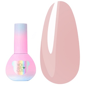 Gel polish YOUARECUTE Color 6 soft pink 5 ml
